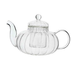 내열유리 티포트 보리차, 투명, 1개, 600ml