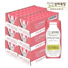 상하목장 유기농 딸기우유, 125ml, 144팩