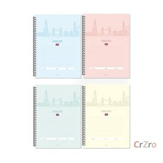 펜피아 스프링 중고노트 영어 188×260mm 24매 10권 공책