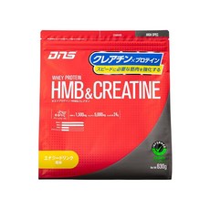 DNS단백질 웨이 프로틴 HMB 크레아틴HC 에너지 드링크 맛 630g HMB 크레아틴 함유 물로 마실 수 있다 근육 트레이닝 1봉지, 1g, 1개