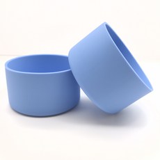 텀블러 바닥 실리콘 커버 미끄럼방지 보호패드, 1개, 1ml, 블루
