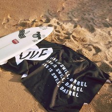 BARREL & INAPSQUARE 海灘巾/沙灘巾/浴巾 LIFE IS SWELL BARREL, 1個