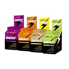 聰勁Energy Gel能量包10入 (百香果/柚香檸檬/白葡萄/咖啡)能量補給, 1個, 西柚檸檬,單盒