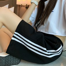 반바지 트레이닝 LM-0588 5부 옆줄 여성5부반바지 5부반바지 트레이닝반바지 남자트레이