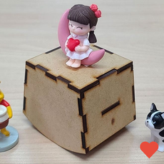 과학교구 흔들 오르골 뮤직박스 소녀 만들기