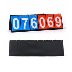 OW 스포츠 스코어보드 경기 기록 운동 3자리 점수 스탠드형, 1개