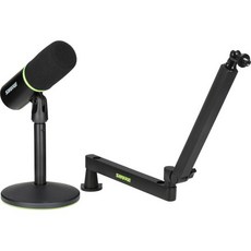 Shure 슈어 MV6 USB 게이밍 마이크 with Boom 스탠드 - 오디오 for 스트리밍 Podcasting and Low-Profile Desk Mic Included, Shure 슈어 MV6 USB 게임 마이크 with 붐