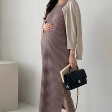 [당일출고] 수엠W 임산부 주름 플리츠 롱원피스 반팔 루즈핏 빅사이즈 T07 리플원피스