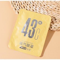 蒸汽眼罩 沉香香型 43°C恆溫熱敷舒緩眼部, 1個, 43℃恆溫發熱蒸汽眼罩 沉香,30片/3包