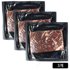 [홈쇼핑] 강병원 한우투뿔 NO.9스테이크, 130g, 3개