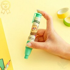 카카오프렌즈 샤프식 지우개 춘식이 세이치즈 노크식 학용품