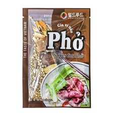 쌀국수향신료재료(계피 정향 고수씨 소두구 대회향 귤피 감초) PHO 포스파이스 25g gia vi nau pho, 1개