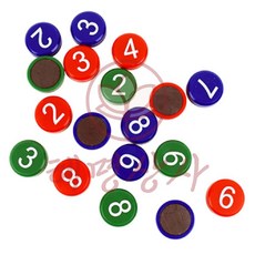 숫자 자석 1-10 혜명상사, 초록