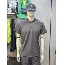 (매장정품) 밀레 MILLET 심플한디자인에 땀흡수배출되는 흡습속건 기능이있어 봄 여름 가을 시원하게 입기좋은 남성용기능성카라티셔츠 랑케 흡습속건 반팔카라티 MUUUT430