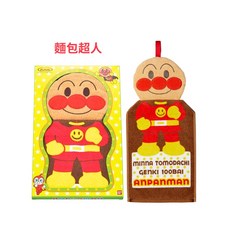 令高屋 Anpanman 麵包超人 100%純綿 擦手巾 造型毛巾, 1個