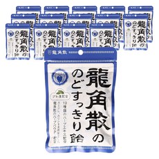 류카쿠산 목이 시원한 사탕, 15개, 100g