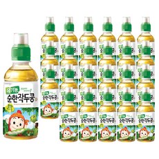 웅진 유기농 순한작두콩차, 200ml, 24개
