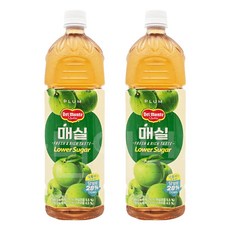 롯데 델몬트 매실 1.5L 낱개 / 2페트, 2개