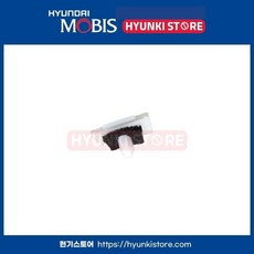 현대 기아 순정 클립 사이드 실 몰딩 마운팅 흰색 키 87758D2000 87758-D2000, 호환 차종, 1개