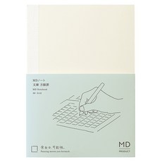 미도리 MD 프로덕트 A6 문고 노트, 격자, 1개