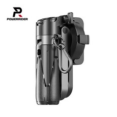 PowerRider P15 MINI 手機自拍桿, 黑色, 1個