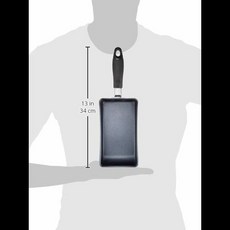 진주 금속 미니 소형 계란 구이 프라이팬 95175cm IH 대응 굽기 불소 가공 2 층 강 콤팩트 HB2189Larutan