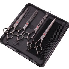 퍼플 드래곤 전문 손질 가위 청커 곡선, 1개, 4. Z3102 Hei-U5-PYYuSC
