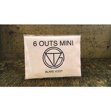 808 MAGIC Six Outs Mini by Blake Vog 副廠 6段預言 互動 酒吧, 1個