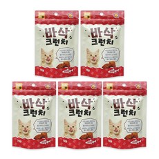 아임캣 바삭크런치 연어맛 겉바속촉 냥이간식, 5개 5개
