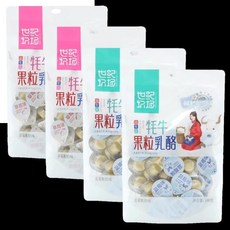 내몽골 과일 치즈 4가지맛 블루베리 딸기 복숭아 크랜베리 400g, C. 딸기2봉+블루베리2봉