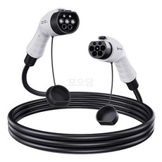 전기차 AC 충전기 연장케이블 도난방지 커넥터 플러그 어댑터 7핀타입 16A-3.5KW 3m 방수 난연, 2000ml, 1개