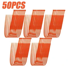 겨울 운전용 나일론 스트랩이 있는 범용 스노우 체인 SUV 트럭 자동차 타이어 미끄럼 방지 아이스 트랙션, 02 50PCS