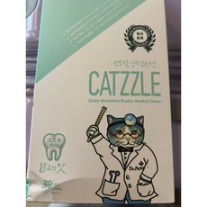 닥터페트라 캣즐 치석관리 고양이껌, 20개, 7g