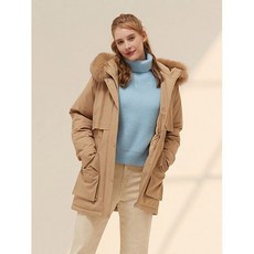 디즈니골프 여성 폭스퍼 후드 방수 구스 다운 코트 HM4LJP082 2478632