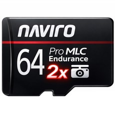 블랙박스 전용 MLC 메모리카드 32 64 128 256 GB 고내구성 차량용 SD 카드 블랙박스용 추천, 블랙박스전용, 64GB