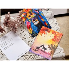 【手繪萬用明信片】拾遺畫話, 1個, 得力