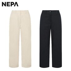 [국내매장판] 네파 춘추용 여성 라이프스타일 세미 와이드 팬츠 - 7J61666_HDD 등산바지 편한바지