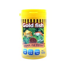 PSP골드피쉬 100g 고급 금붕어사료 금붕어밥 영양사료, 기본