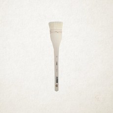 칠성당 코메트 백붓 45mm 2호 수채화 유화 디자인 붓 1개입