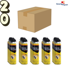 한박스 폼클리너 우레탄폼건 세척 세정 노즐청소 폼건 내부 외부 세정 500ml, 1세트