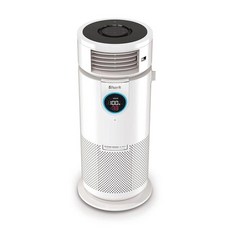 Shark HC451 3-in-1 클린 센스 공기 청정기 히터 및 팬 헤파 필터 500제곱 피트) 진동 작은 방 침실 사무실 깨끗한 공기 먼지 연기 알레르기, 화이트
