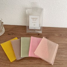 FASHION MAGIC HAIR STICKER 瀏海貼片 (10片裝) 碎髮整理髮飾髮夾, 1個, 現貨北歐亮彩色(10片裝), 北歐亮彩色