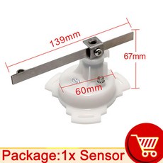 선외 선외 엔진 용 보트 트림 게이지 52mm 해양 트림 틸트 표시기 업다운 오른쪽 왼쪽 디스플레이 DN ~ UP, 09 09 1pc sensor, 1개, [09] 1pc sensor
