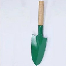 園藝鏟 尖頭小鐵鍬 園林陽臺種花工具, 1個, 彩色花鏟【不銹鋼】綠色