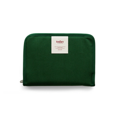 퍼니메이드 Today 캔버스 북파우치 다이어리 만년형, 다크그린, 1개