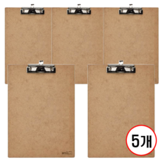 문화 클립보드(F924-7/상철), 5개, MDF 5개, MDF
