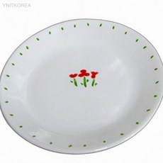코렐 루즈트리오 원형접시 대 26cm 빈티지식기 깨지지않는그릇, 1개, 상세페이지 기재, 상세페이지 기재