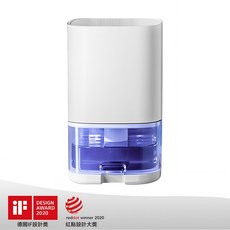 除濕機 半導體冷凝技術 七彩氛圍燈 可視除濕透明水箱 低噪音, Q5靜音除濕機WTQ599