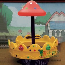 대형 회전 목마 놀이터 놀이기구 키즈카페 펜션 캠핑장, 42 형광 황색