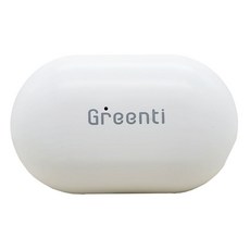 그린티 휴대용 칫솔살균기 UVC LED 충전식, 화이트